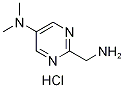 2-(Aminomethyl)-n,n-dimethylpyrimidin-5-aminehydrochloride Structure,1260883-43-9Structure