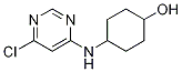 (1R,4r)-4-(3-nitro-pyridin-2-ylamino)-cyclohexanol4-(6-chloro-pyrimidin-4-ylamino)-cyclohexanol Structure,1261230-58-3Structure