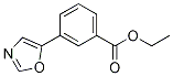 3-(5-噁唑)苯甲酸乙酯結(jié)構(gòu)式_1261268-84-1結(jié)構(gòu)式