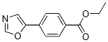 4-(5-噁唑)苯甲酸乙酯結(jié)構(gòu)式_1261268-94-3結(jié)構(gòu)式