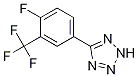 5-[4-Fluoro-3-(trifluoromethyl)phenyl]-2h-tetrazole Structure,1261268-98-7Structure