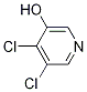 3,4-Dichloro-5-hydroxypyridine Structure,1261269-63-9Structure