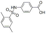 4-(2,5-Dimethyl-benzenesulfonylamino)-benzoic acid Structure,126146-01-8Structure