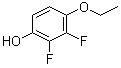 1-Hydroxy-4-ethoxy-2,3-difluorobenzene Structure,126163-56-2Structure