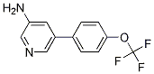 5-(4-(Trifluoromethoxy)phenyl)pyridin-3-amine Structure,1261780-90-8Structure