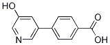 4-(5-Hydroxypyridin-3-yl)benzoicacid Structure,1261895-73-1Structure