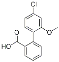 4-Chloro-2-methoxy-[1,1-biphenyl]-2-carboxylicacid Structure,1261896-06-3Structure