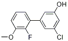 5-Chloro-2-fluoro-3-methoxy-[1,1-biphenyl]-3-ol Structure,1261920-31-3Structure