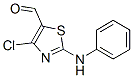 4-Chloro-2-phenylamino-thiazole-5-carbaldehyde Structure,126193-27-9Structure