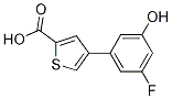 4-(3-Fluoro-5-hydroxyphenyl)thiophene-2-carboxylicacid Structure,1261936-09-7Structure