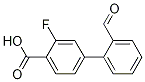 3-Fluoro-2-formyl-[1,1-biphenyl]-4-carboxylicacid Structure,1261945-86-1Structure