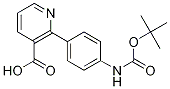 2-(4-((Tert-butoxycarbonyl)amino)phenyl)nicotinicacid Structure,1261951-56-7Structure