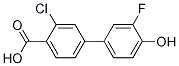 3-Chloro-3-fluoro-4-hydroxy-[1,1-biphenyl]-4-carboxylicacid Structure,1261972-19-3Structure