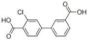 3-Chloro-[1,1-biphenyl]-3,4-dicarboxylicacid Structure,1261992-51-1Structure