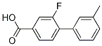 2-Fluoro-3-methyl-[1,1-biphenyl]-4-carboxylicacid Structure,1261993-08-1Structure