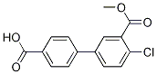 4-Chloro-3-(methoxycarbonyl)-[1,1-biphenyl]-4-carboxylicacid Structure,1261998-46-2Structure