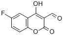 6-Fluoro-4-hydroxy-2-oxo-2h-chromene-3-carbaldehyde Structure,126214-26-4Structure