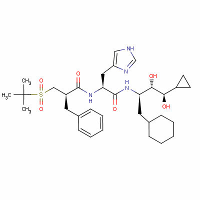 Remikiren Structure,126222-34-2Structure