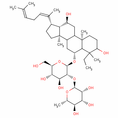 人參皂苷Rg4結(jié)構(gòu)式_126223-28-7結(jié)構(gòu)式