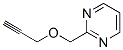 Pyrimidine, 2-[(2-propynyloxy)methyl]- (9ci) Structure,126230-86-2Structure