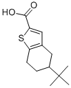 5-Tert-butyl-4,5,6,7-tetrahydro-1-benzothiophene-2-carboxylicacid Structure,126231-22-9Structure