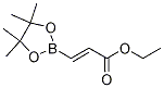 3-(4,4,5,5-Tetramethyl-[1,3,2]dioxaborolan-2-yl)-acrylic acid ethyl ester Structure,1263187-14-9Structure