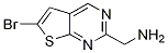 (6-Bromo-thieno[2,3-d]pyrimidin-2-yl)-methyl-amine Structure,1263279-43-1Structure