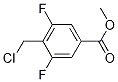 4-Chloromethyl-3,5-difluoro-benzoic acid methyl ester Structure,1263283-69-7Structure