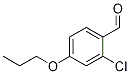 2-Chloro-4-propoxybenzaldehyde Structure,1263283-82-4Structure