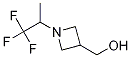 [1-(2,2,2-Trifluoro-1-methyl-ethyl)-azetidin-3-yl]-methanol Structure,1263285-99-9Structure