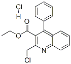 2-Chloromethyl-4-phenyl-quinoline-3-carboxylic acid ethyl ester Structure,126334-84-7Structure