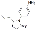 2-Pyrrolidinethione, 1-(4-aminophenyl)-5-propyl- Structure,126356-18-1Structure