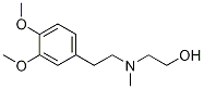 2-((3,4-Dimethoxyphenethyl)(methyl)amino)ethanol Structure,126407-23-6Structure