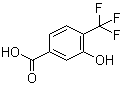 3-Hydroxy-4-(trifluoromethyl)benzoicacid Structure,126541-87-5Structure