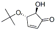 (4S,5r)-4-叔丁氧基-5-羥基-2-環(huán)戊烯-1-酮結(jié)構(gòu)式_126566-41-4結(jié)構(gòu)式