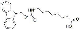 8-(((9H-fluoren-9-yl)methoxy)carbonylamino)octanoic acid；FMOC-8-AMINOCAPRYLIC acID Structure,126631-93-4Structure