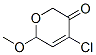 2H-pyran-3(6h)-one, 4-chloro-6-methoxy-Structure,126641-76-7Structure 2H-pyran-3(6h)-one, 4-chloro-6-methoxy- Structure,126641-76-7Structure