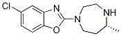 (R)-5-chloro-2-(5-methyl-1,4-diazepan-1-yl)benzo[d]oxazole Structure,1266975-27-2Structure