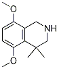 5,8-Dimethoxy-4,4-dimethyl-1,2,3,4-tetrahydroisoquinoline Structure,1267035-14-2Structure