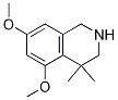 5,7-Dimethoxy-4,4-dimethyl-1,2,3,4-tetrahydroisoquinoline Structure,1267476-78-7Structure