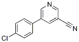 5-(4-Chlorophenyl)pyridine-3-carbonitrile Structure,1267613-64-8Structure