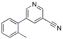 5-O-tolylpyridine-3-carbonitrile Structure,1268076-20-5Structure