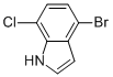 4-Bromo-7-chloro-1h-indole Structure,126811-30-1Structure