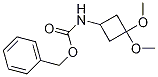 Benzyl n-(3,3-dimethoxycyclobutyl)carbamate Structure,1268519-53-4Structure