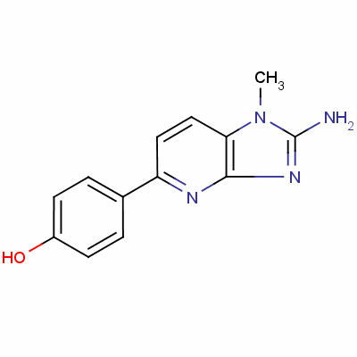 4-(2-Amino-1-methyl-4h-imidazo[5,4-e]pyridin-5-ylidene)cyclohexa-2,5-dien-1-one Structure,126861-72-1Structure