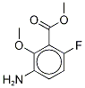 3-Amino-6-fluoro-2-methoxybenzoic acid methyl ester Structure,1268830-91-6Structure