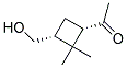 Ethanone, 1-[(1s,3r)-3-(hydroxymethyl)-2,2-dimethylcyclobutyl]-(9ci) Structure,126892-32-8Structure