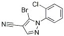 5-Bromo-1-(2-chlorophenyl)-1h-pyrazole-4-carbonitrile Structure,1269291-11-3Structure