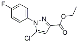 Ethyl 5-chloro-1-(4-fluorophenyl)-1h-pyrazole-3-carboxylate Structure,1269293-49-3Structure