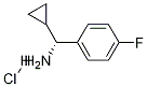 (R)-cyclopropyl(4-fluorophenyl)methanamine hydrochloride Structure,1269437-73-1Structure